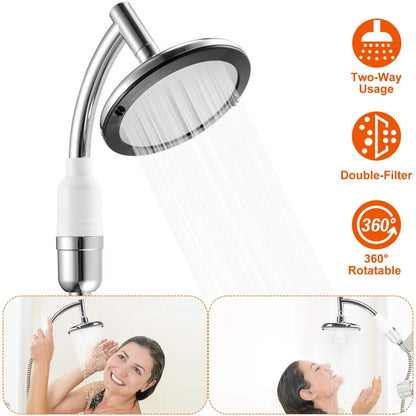 5.5-Inch High Pressure Shower Head DailySale