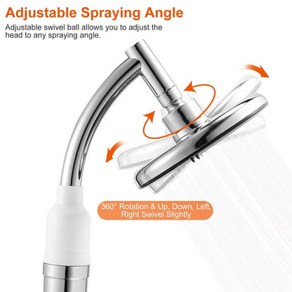 5.5-Inch High Pressure Shower Head DailySale