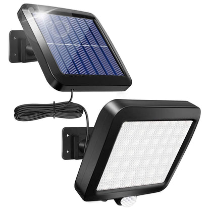56 LEDs Outdoor Solar Security Flood Light DailySale