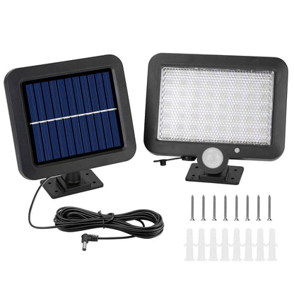 56 LEDs Outdoor Solar Security Flood Light DailySale