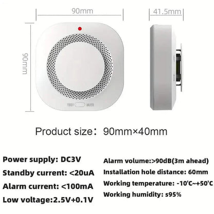 WiFi Smoke Alarm – Smart Fire Detector for Home & Business DailySale