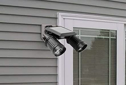 Solar Motion Sensor Twin Floodlight DailySale