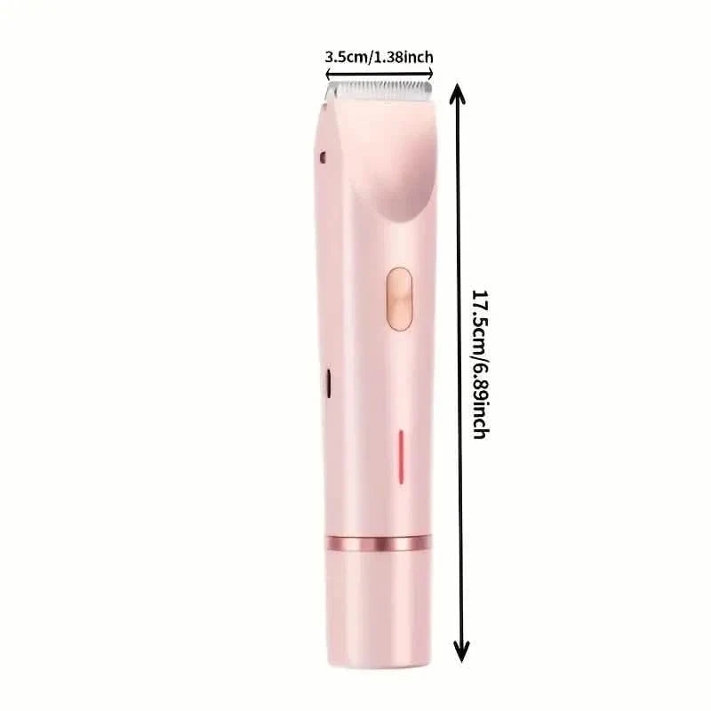 Women’s 2-in-1 Bikini & Facial USB Rechargeable Electric Razor for Wet/Dry Use DailySale