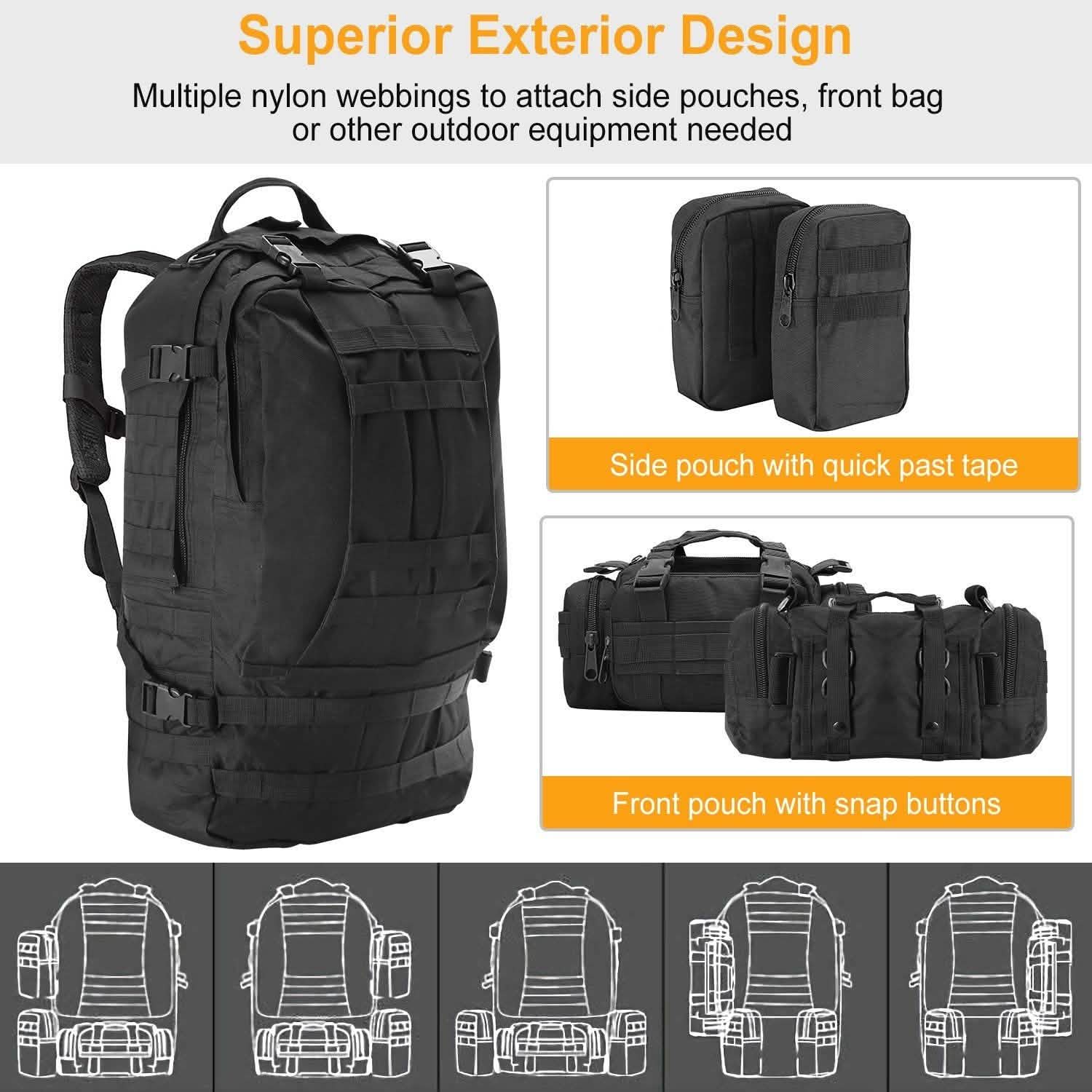 56L Military Tactical Backpack DailySale