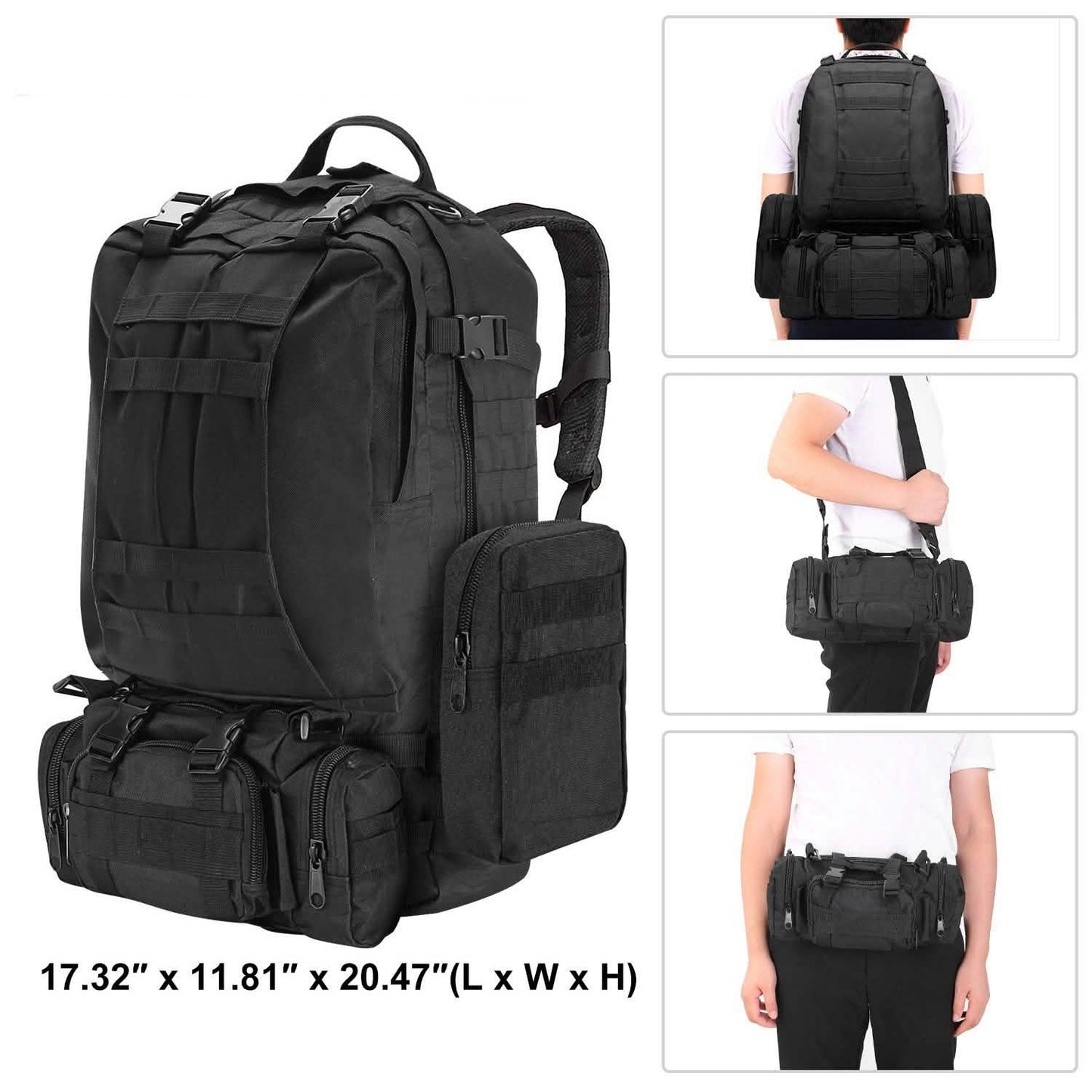 56L Military Tactical Backpack DailySale