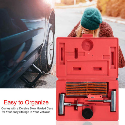57-Piece: Universal Tire Repair Kit DailySale