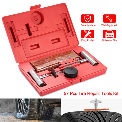 57-Piece: Universal Tire Repair Kit DailySale