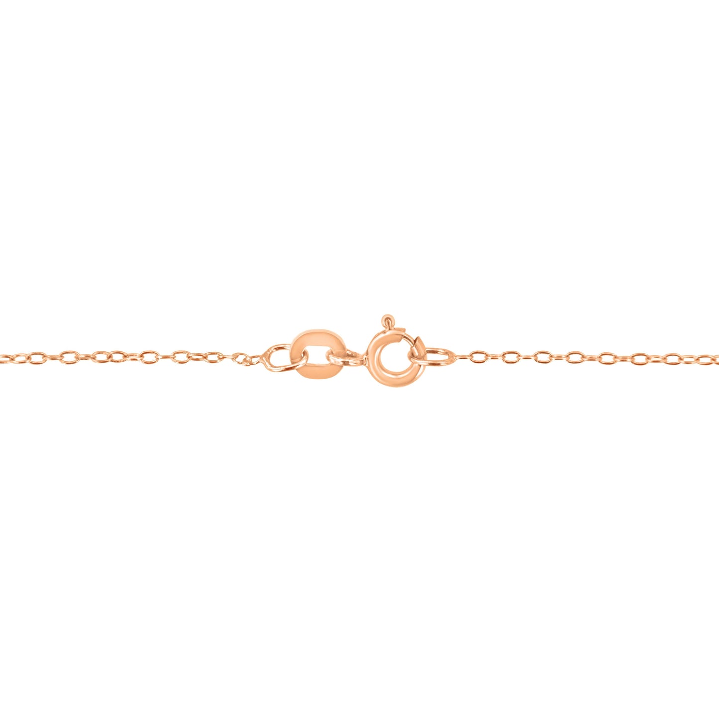 AGS Certified 10K Rose Gold 1/5 Cttw Bezel Set Round Diamond Solitaire 16-18" Adjustable Pendant Necklace (H-I Color, VS1-VS2 Clarity) Bids.com