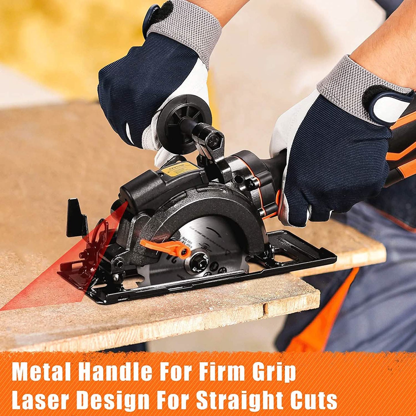 5.8A 3500RPM Mini Circular Saw DailySale
