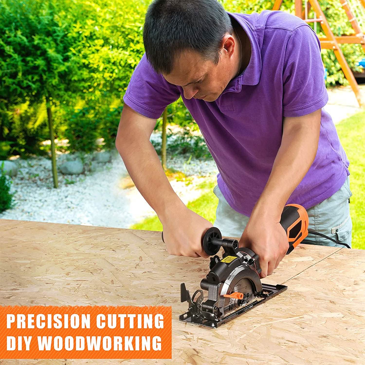 5.8A 3500RPM Mini Circular Saw DailySale