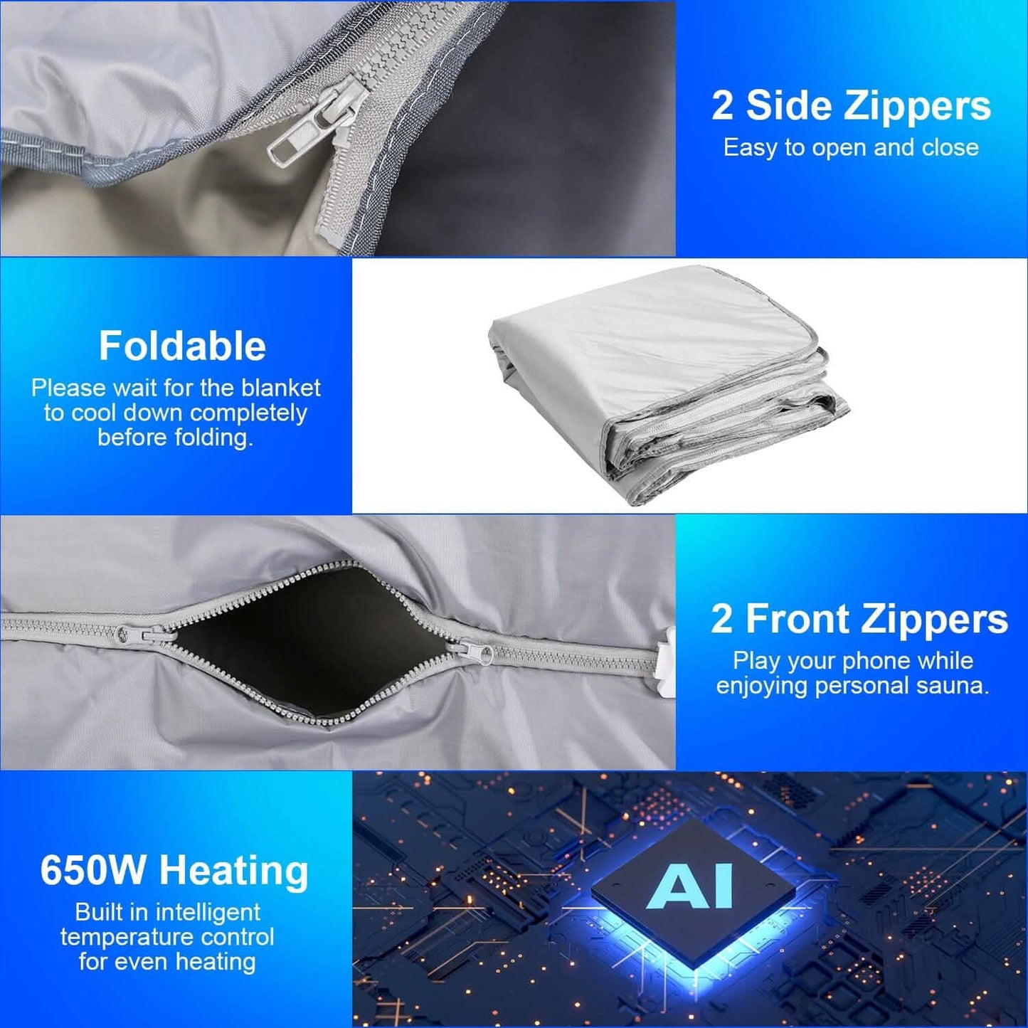 5.9 X 2.6 Ft. Infrared Sauna Blanket DailySale