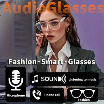 2025 Wireless Smart Glasses – Auto-Dimming, Touch Control, Hands-Free Audio DailySale