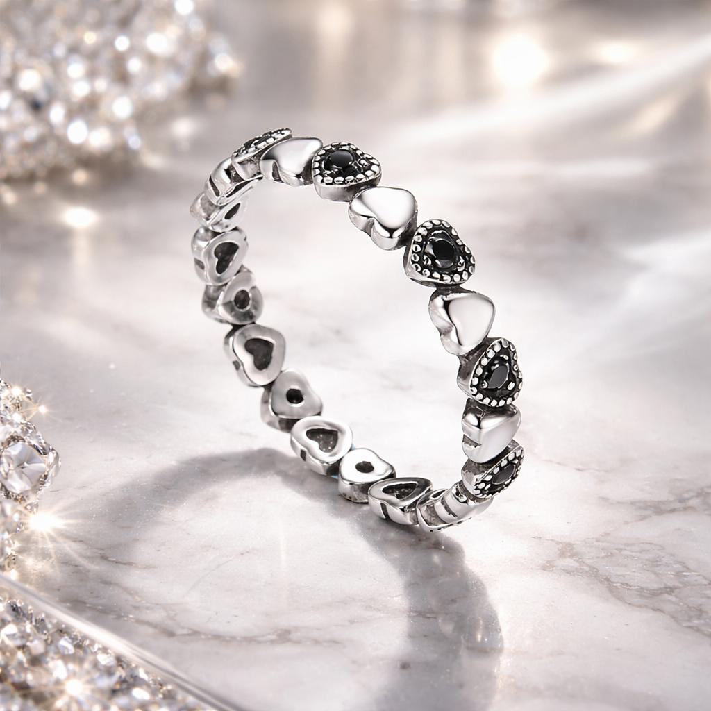925 Sterling Silver Ring - Stylish Design for Women Bids.com