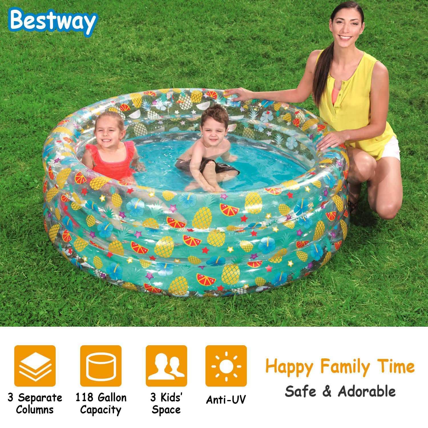 59x21" Inflatable Swimming Pool DailySale