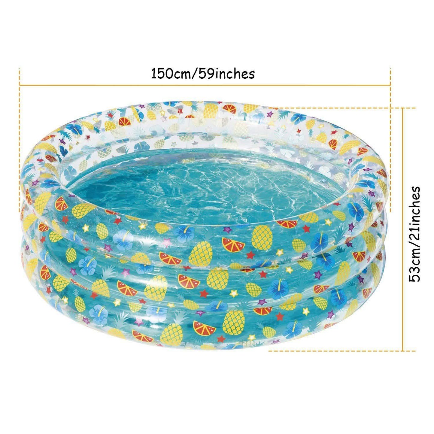 59x21" Inflatable Swimming Pool DailySale