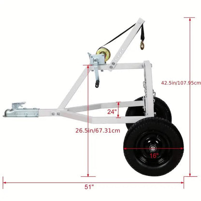 ATV Log Skidding Arch DailySale