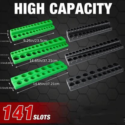 6-Piece: Magnetic Socket Organizer Set DailySale