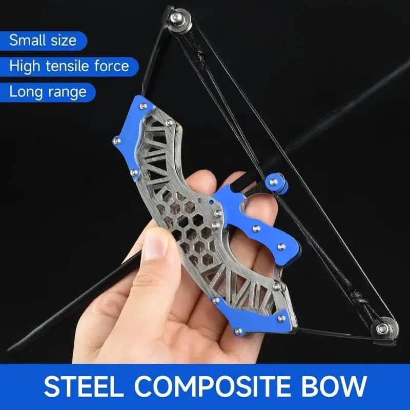 Mini Archery Bow Set – Right/Left Hand, Metal Compound Bow, Shooting Practice DailySale