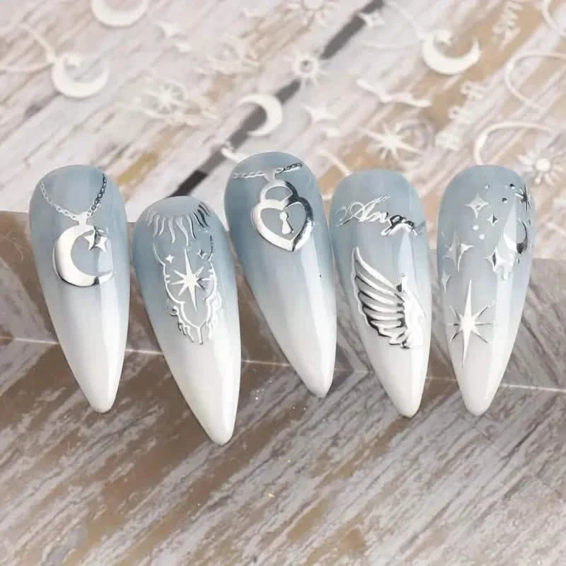5D Embossed Three-dimensional Nail Stickers DailySale