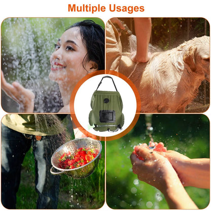 5Gal Solar Heating Camping Shower Bag DailySale