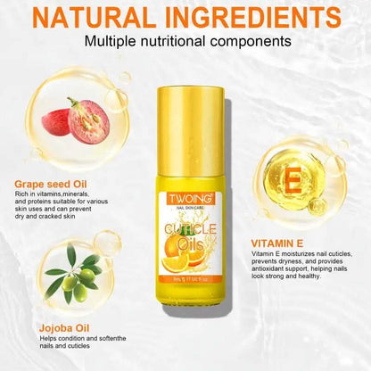 5ml/ 0.17oz Cuticle Oil Nail Natural Rose Nutrition Oil DailySale