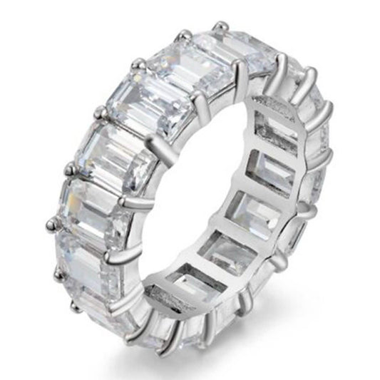 5MM Emerald Cut Eternity Band DailySale