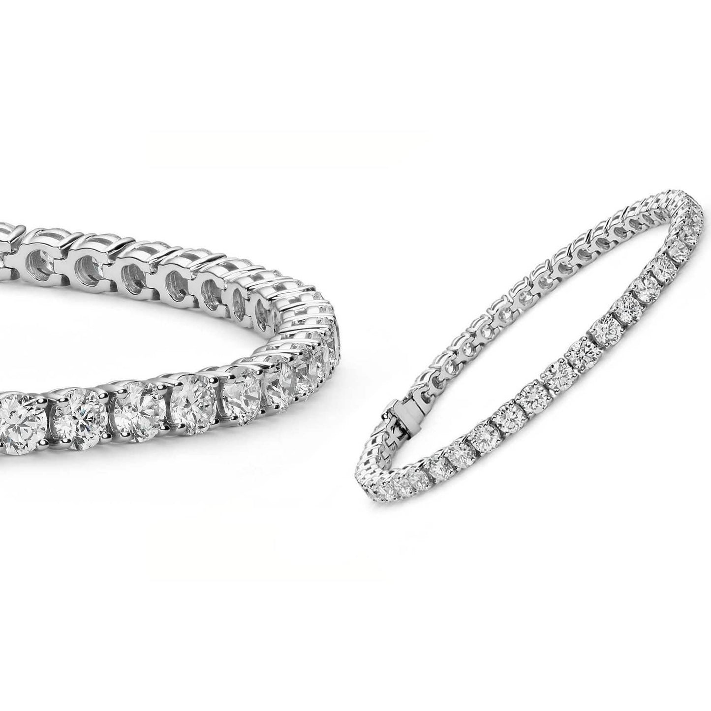 5MM Round Cubic Zirconia Tennis Bracelet DailySale