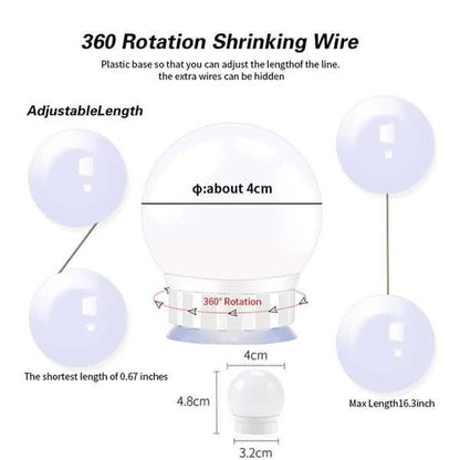 5V USB Power Vanity Lights DailySale
