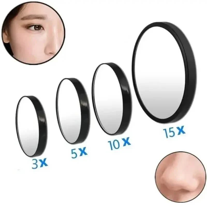 5X/10X/15X Magnifying Mirror with Suction Cups DailySale