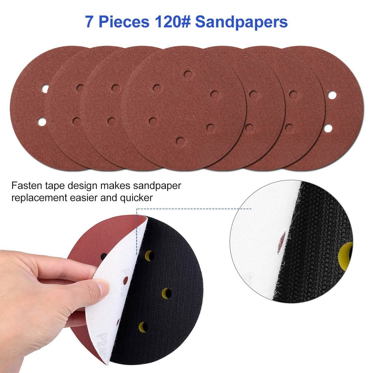 6" Air Random Orbital Sander Pneumatic DailySale