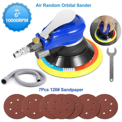 6" Air Random Orbital Sander Pneumatic DailySale