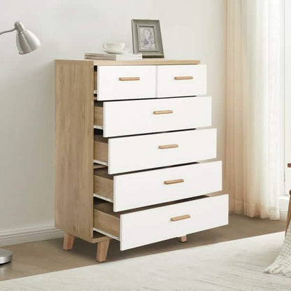 6 Drawer Dresser with Handle DailySale
