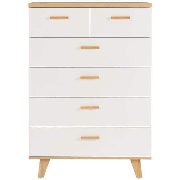 6 Drawer Dresser with Handle DailySale