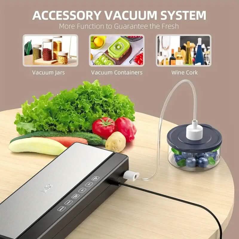 6-in-1 Automatic Food Saver Vacuum Sealer Machine DailySale