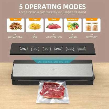 6-in-1 Automatic Food Saver Vacuum Sealer Machine DailySale