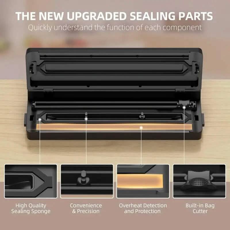 6-in-1 Automatic Food Saver Vacuum Sealer Machine DailySale