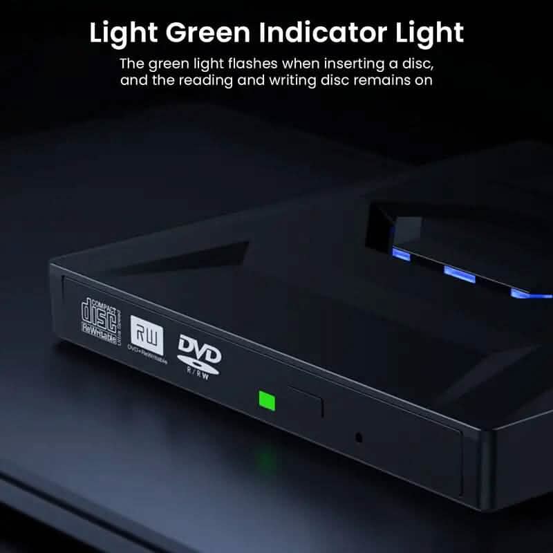 6-in-1 Portable USB 3.0 Ultra-Thin External DVD Recorder Drive DailySale
