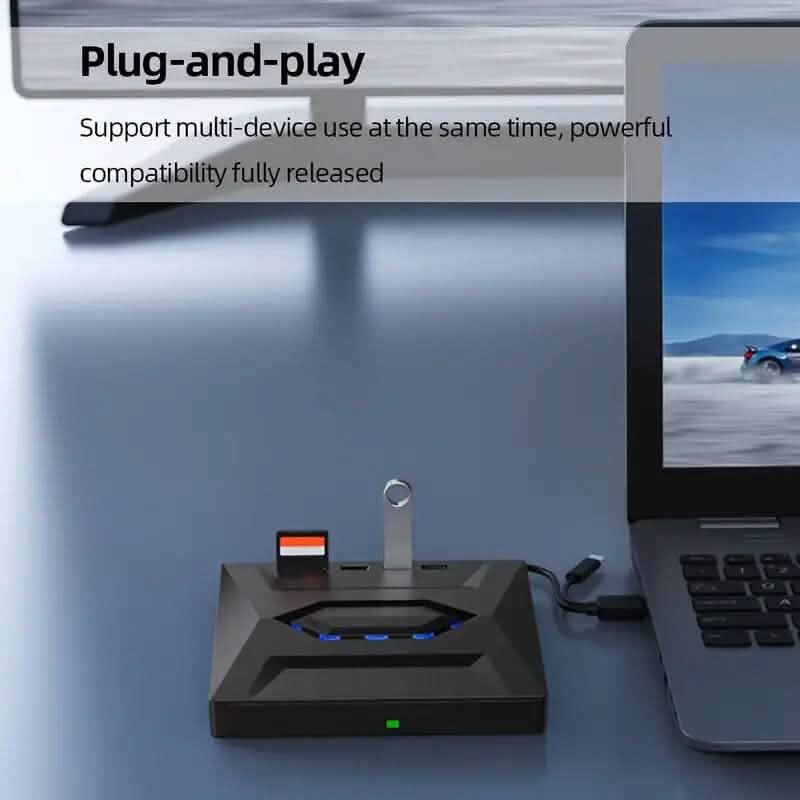 6-in-1 Portable USB 3.0 Ultra-Thin External DVD Recorder Drive DailySale