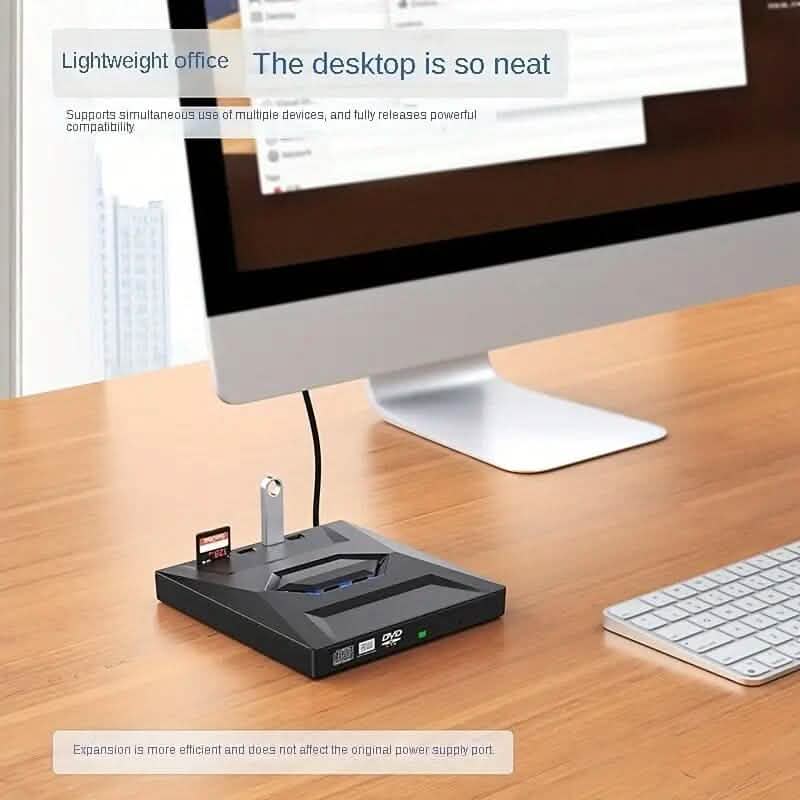 6-in-1 Portable USB 3.0 Ultra-Thin External DVD Recorder Drive DailySale