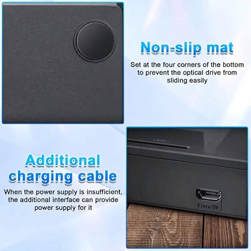 6-in-1 Portable USB 3.0 Ultra-Thin External DVD Recorder Drive DailySale