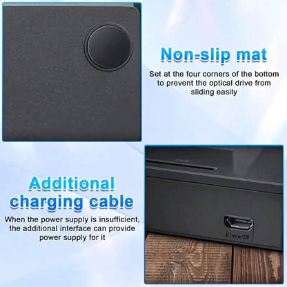 6-in-1 Portable USB 3.0 Ultra-Thin External DVD Recorder Drive DailySale