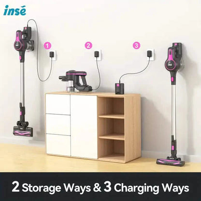 6 in 1 Rechargeable Powerful Lightweight Cordless Stick Vacuum Cleaner DailySale