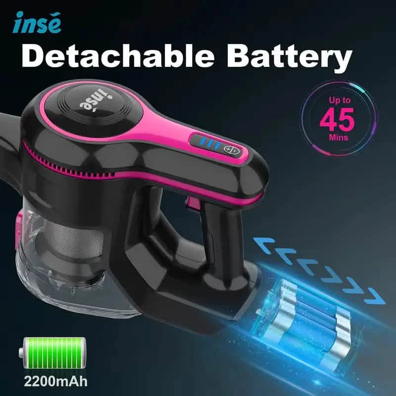 6 in 1 Rechargeable Powerful Lightweight Cordless Stick Vacuum Cleaner DailySale