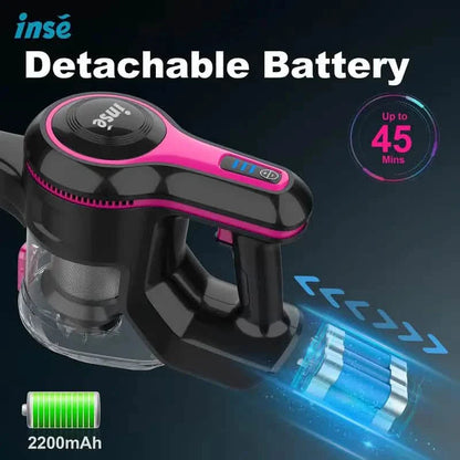 6 in 1 Rechargeable Powerful Lightweight Cordless Stick Vacuum Cleaner DailySale