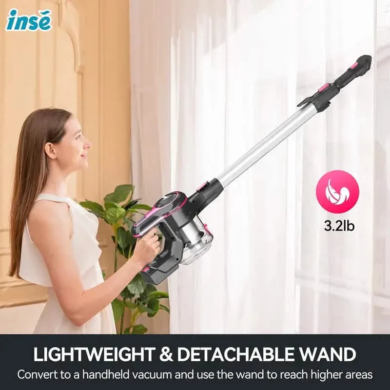 6 in 1 Rechargeable Powerful Lightweight Cordless Stick Vacuum Cleaner DailySale