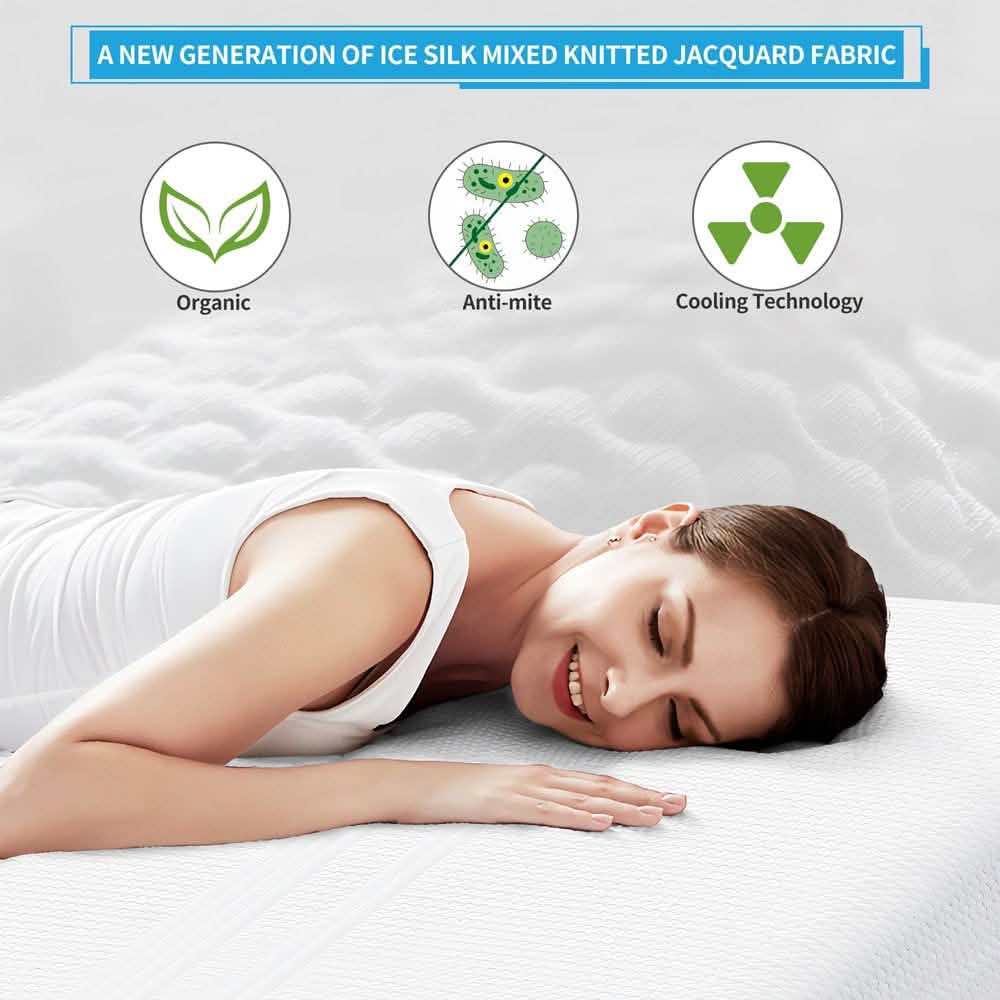 6 Inch Mattresses with Gel Cooling & Space Technology DailySale