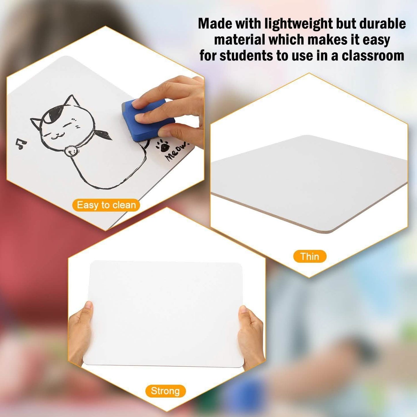 6 Kits Whiteboard Pen Clips Dry Erase Writing Drawing Board DailySale