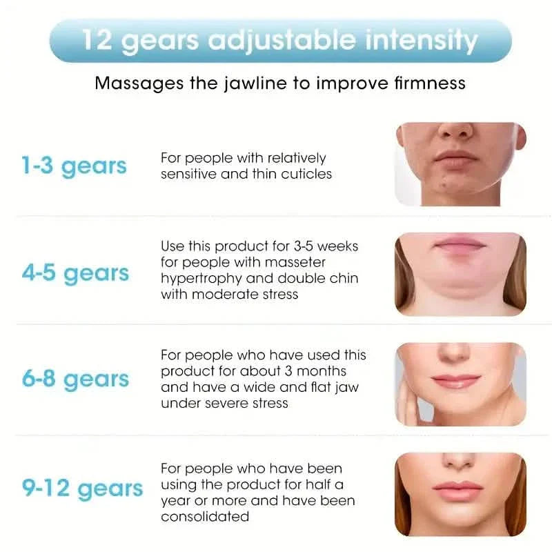 6-Mode 12-Speed Rechargeable V-Face Instrument DailySale