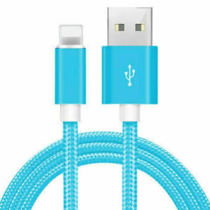6-Pack: 10-Foot Braided Heavy-Duty Lightning Cables for Apple Devices DailySale