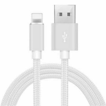 6-Pack: 10-Foot Braided Heavy-Duty Lightning Cables for Apple Devices DailySale